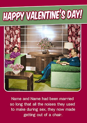 Rude Sex Noises Valentine's Card - Emotional Rescue