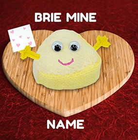 Brie Mine Personalised Card