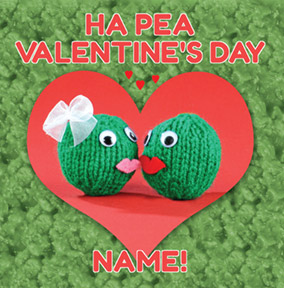 Knit & Purl - Ha Pea Valentine's Day