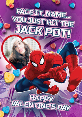 Ultimate Spider-Man Valentine's Card
