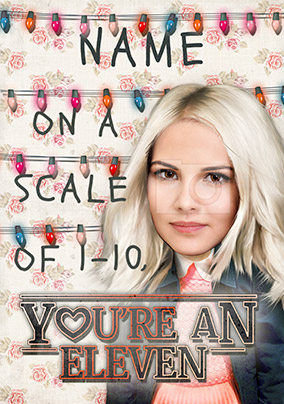 You're An Eleven Photo Upload Card - TV Box Sets