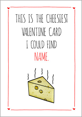 Blatant Betty - Cheesy Valentine's Day Card