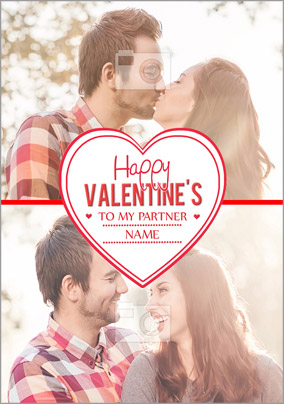 Candy Cane Lane - To my Partner on Valentine's Day