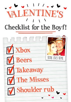 Rainbow Candy - Valentine's checklist for the Boyf!