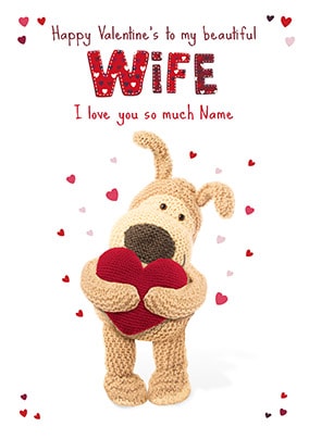Boofle - Beautiful Wife Card