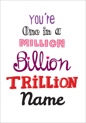 Express Yourself - Valentine One in a Million