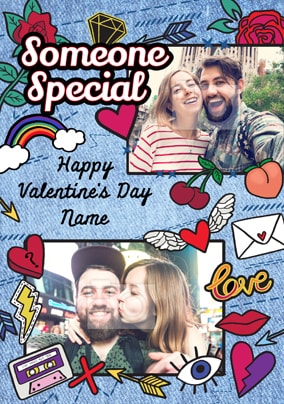 Someone Special Multi Photo Valentine's Card