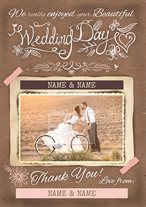 La Belle Mariée - Wedding Thank You