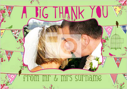 Belle Vue - Wedding Thank You