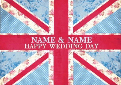 Cool Britannia - Wedding Congratulations