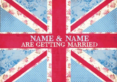 Cool Britannia - Wedding Invitations