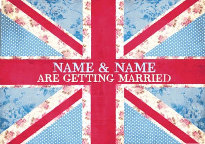 Cool Britannia - Wedding Invitations