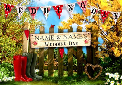 In The Country - Wedding Congratulations