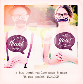 Dear Moments - Wedding Thanks