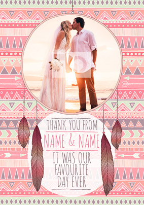 Dream Catcher - Wedding Thank You