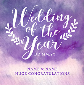 J'adore Wedding Day Card - Wedding Of The Year
