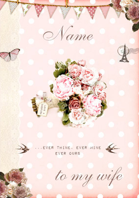 Peony Teacup - Wedding Wife