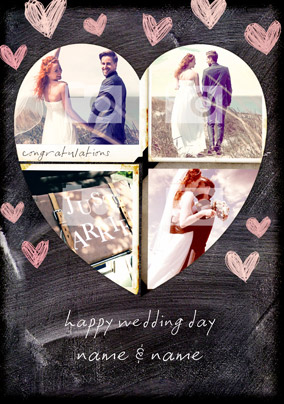 S.W.A.L.K Chalk - Happy Wedding Day