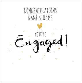 You're Engaged Card