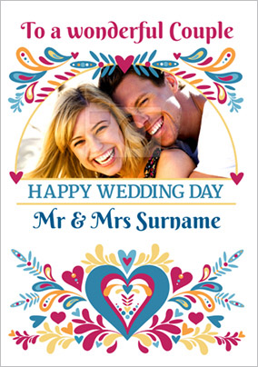 Folklore - Wedding Card To a Wonderful Couple