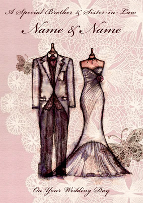 Ink Outfits - Wedding Brother & Sister In Law