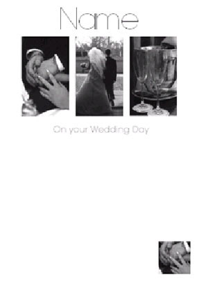 Black & White - Wedding Day