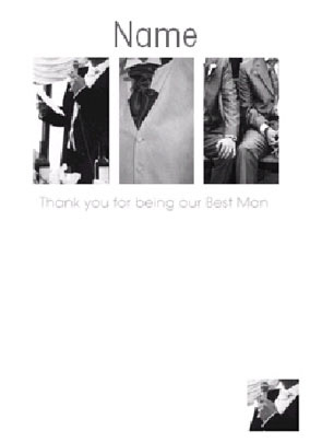 Black & White - Wedding Best Man
