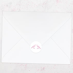 ZDISC Ornate Love Birds Envelope Seals