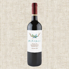 ZDISC Wild About You Wine Bottle Labels