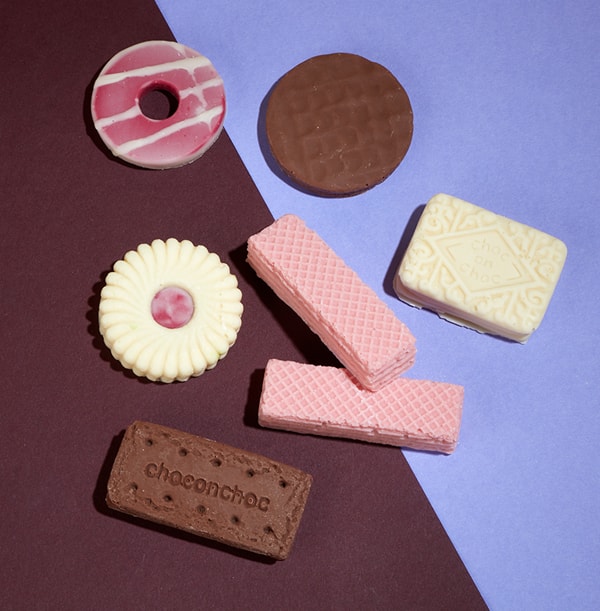Solid Chocolate Biscuits Gift Set Funky Pigeon