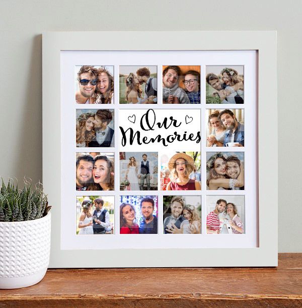 Our Memories Photo Collage Frame Funky Pigeon