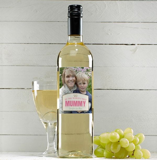 Sauvignon Blanc with Photo for Mum