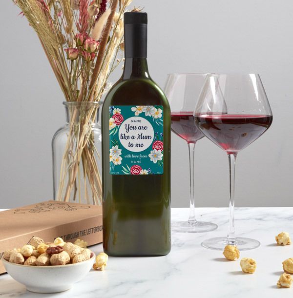 Like A Mum Personalised Letterbox Wine - Tempranillo