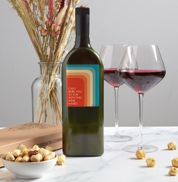 Bribe You Personalised Letterbox Wine - Tempranillo