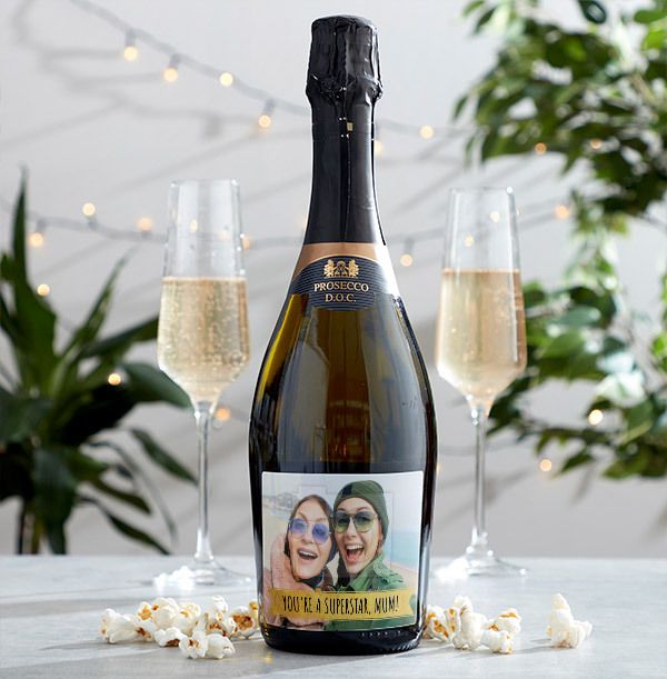 Mother's Day Prosecco With Photo & Text