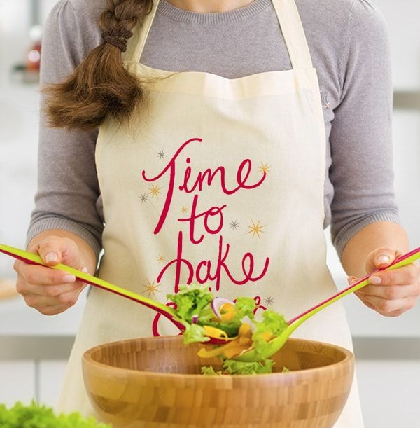 Time To Bake Personalised Apron