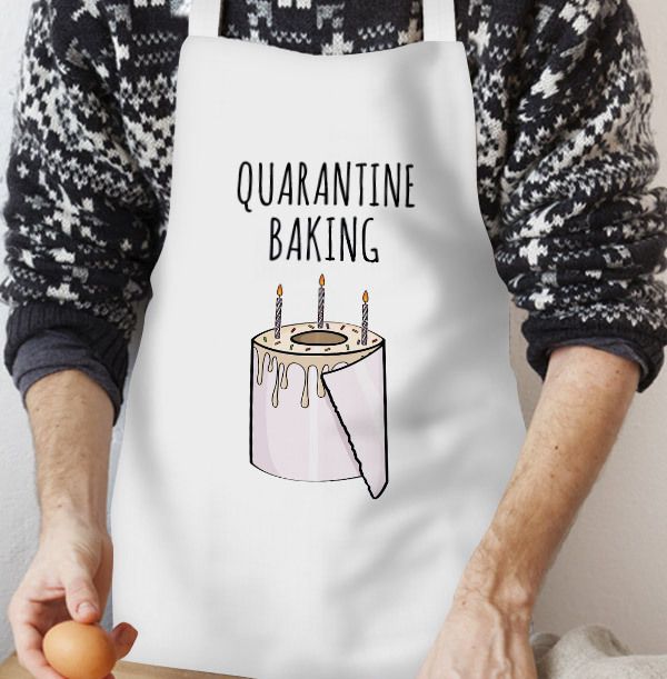 Quarantine Baking Personalised Apron