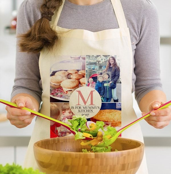 M is for Mummy Photo Collage Apron