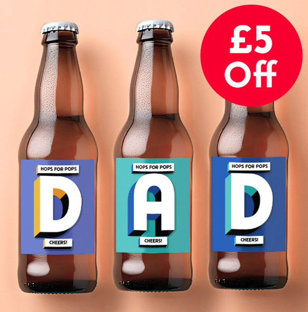 Mixed Ale Gift Box for Dad - Hops for Pops