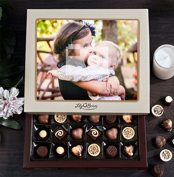 Personalised Photo Chocolates - Box of 30