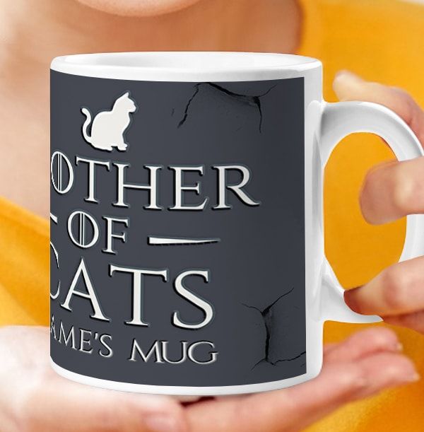Mother Of Cats Personalised Mug