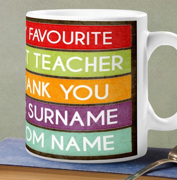 Favourite Teacher Personalised Mug