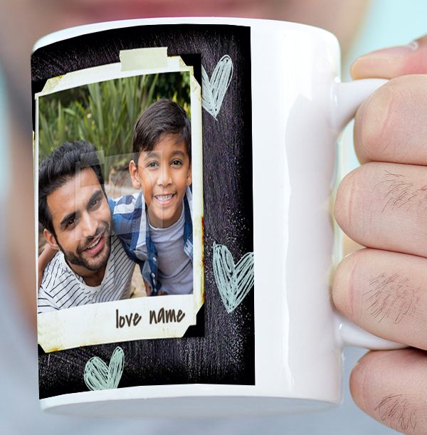 3 Photo Polaroid - My Daddy Mug