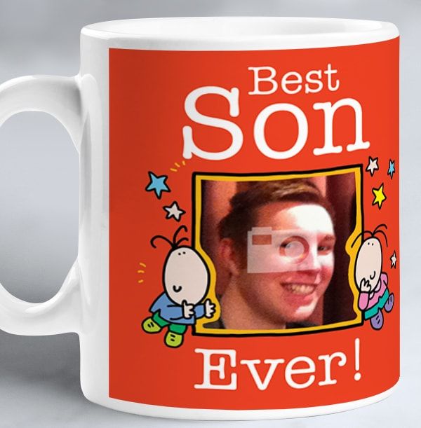 Best Son Ever Personalised Mug - Lemon Squeezy