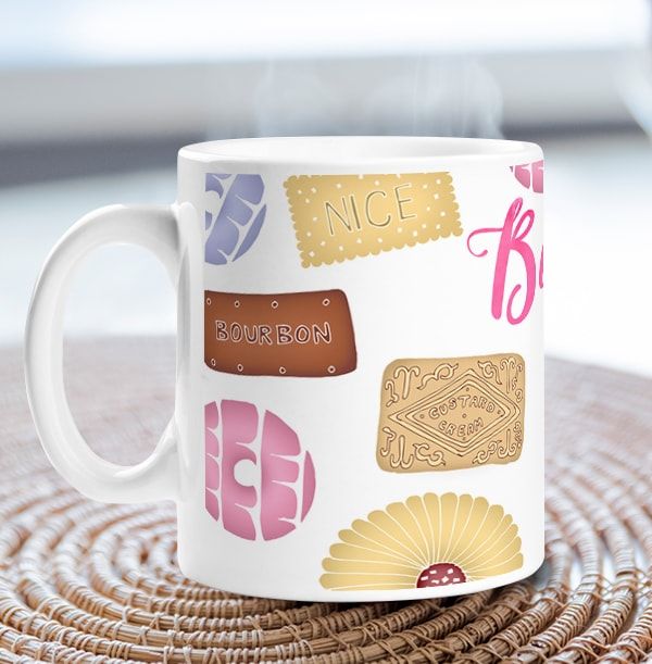 Biscuit Lover Personalised Mug
