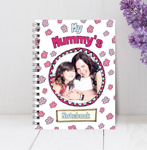 My Mummy's Notebook, Personalised Floral