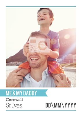 Simple is Beautiful - Large Father's Day Poster