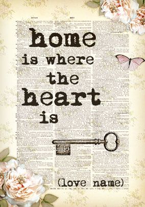 Bookish Type Home Is Poster