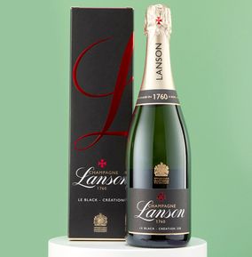 Lanson Le Black Création Champagne and Gift Box