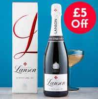 Tap to view Lanson Le White Label in Gift Box WAS £43 NOW £38
